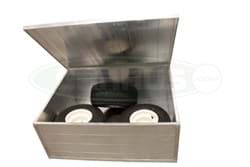 Show details for Closed cargo box with flap (Aluminum )  Picture of Closed cargo box with flap (Aluminum )