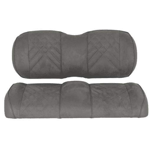 Picture of Premium RedDot® Pewter Suede Front Seat Assemblies for Club Car Precedent Onward Tempo