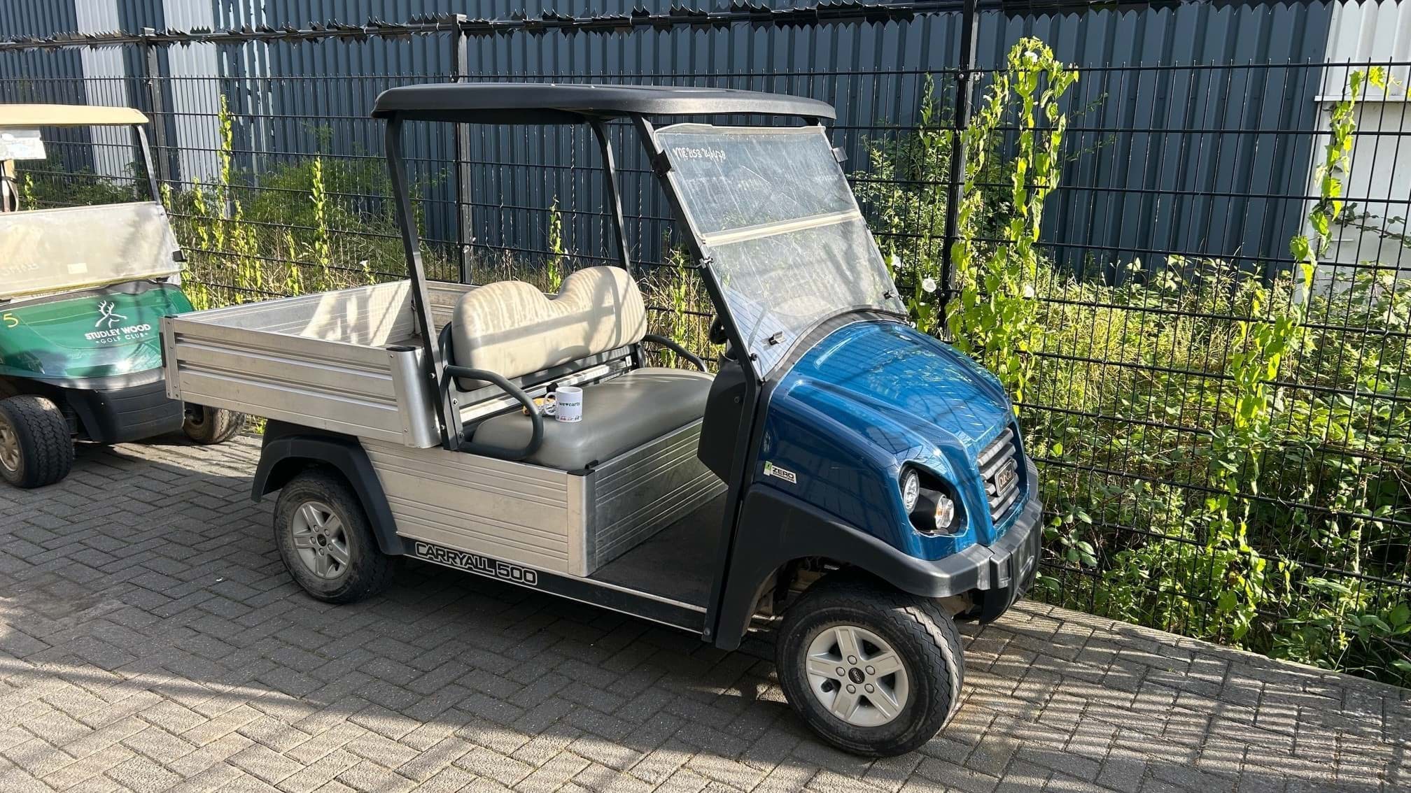 Picture of Trade - 2021 - Electric - Club Car - Carryall 500 - Open Cargo box - Green