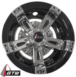 Picture of 10" GTW® Maverick Black & Chrome Wheel Cover