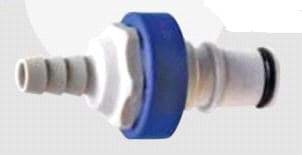 Picture of Blue Male Connector 1/4' To 6mm
